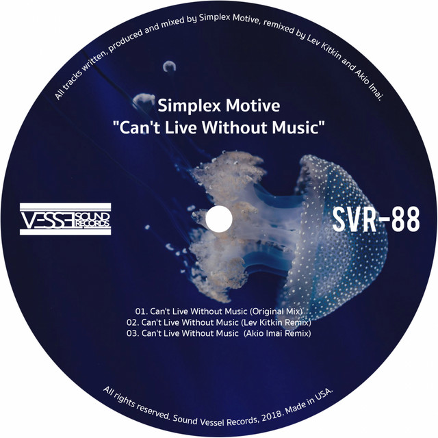 Can't Live Without Music cover art