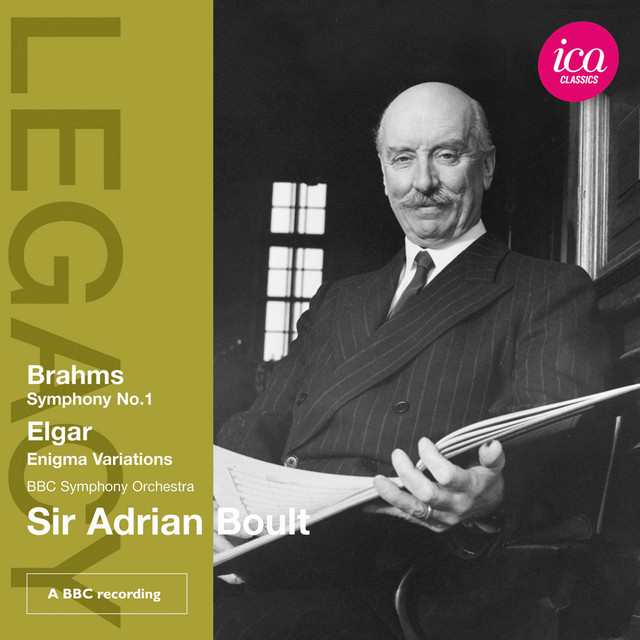 Brahms: Symphony No. 1 - Elgar: Enigma Variations (Live)