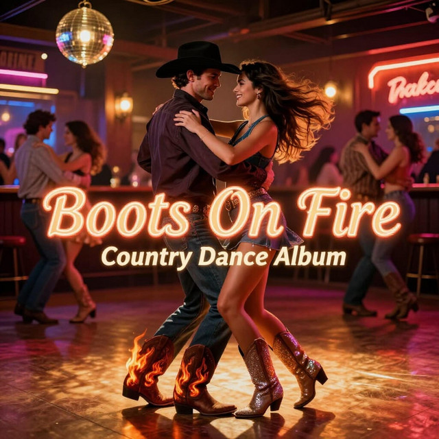 Boots On fire Country Dance Album