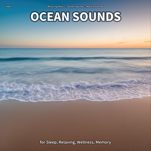 #001 Ocean Sounds for Sleep, Relaxing, Wellness, Memory cover art