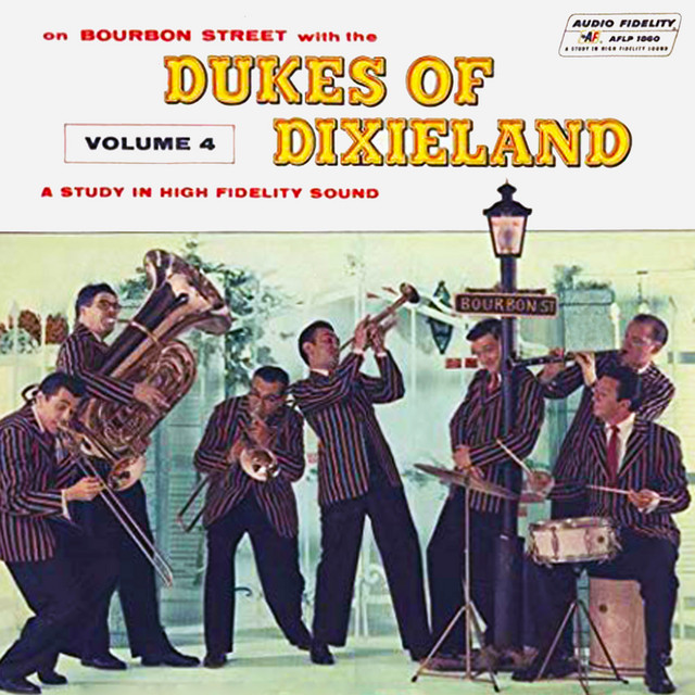On Bourbon Street with the Dukes of Dixieland, Vol. 4 cover art
