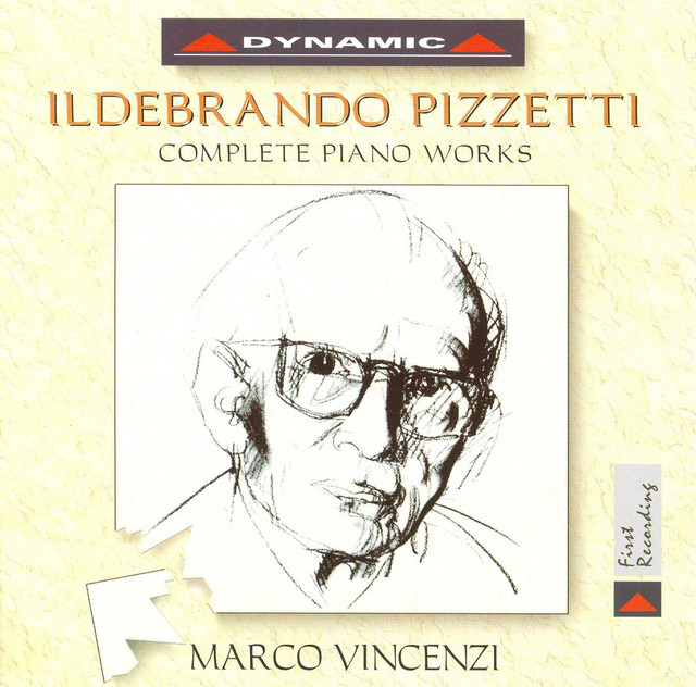 Pizzetti: Piano Works (Complete) cover art