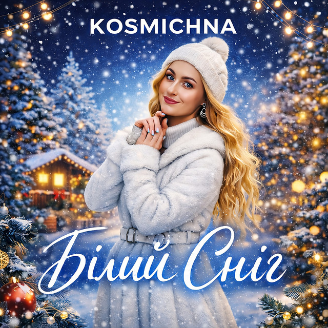 Обкладинка: Білий сніг — KOSMICHNA