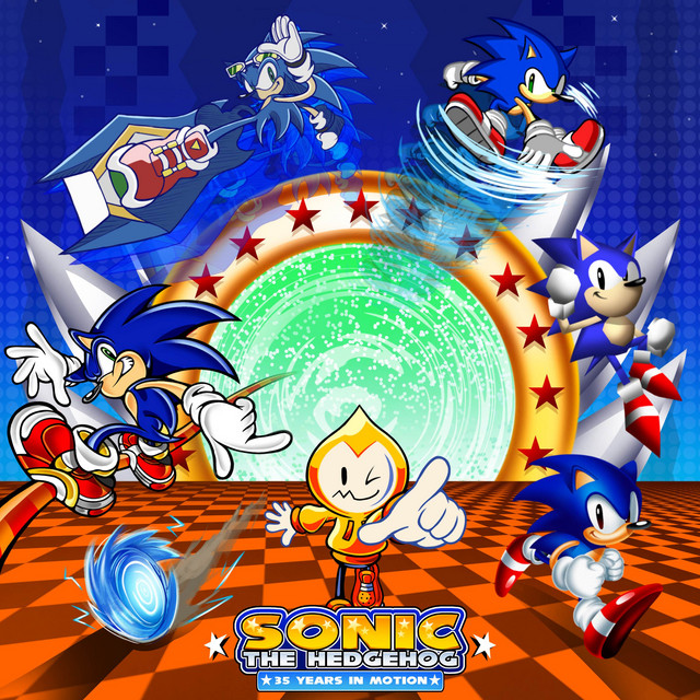 Sonic the Hedgehog: 35 Years in Motion cover