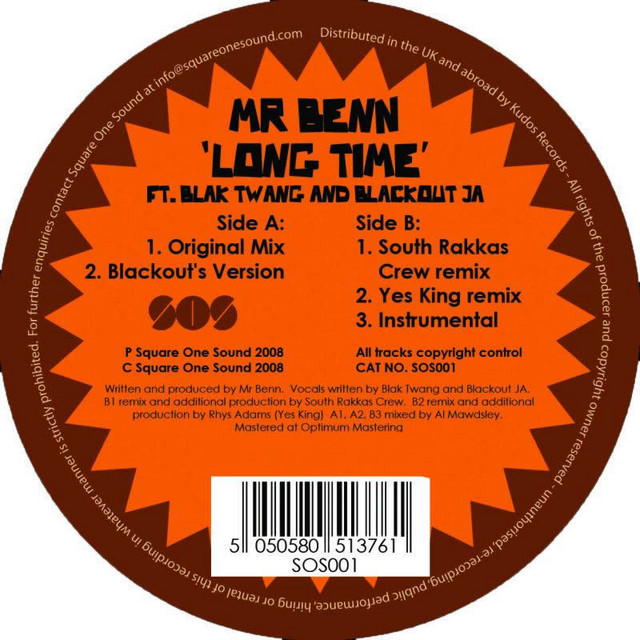 Long Time cover