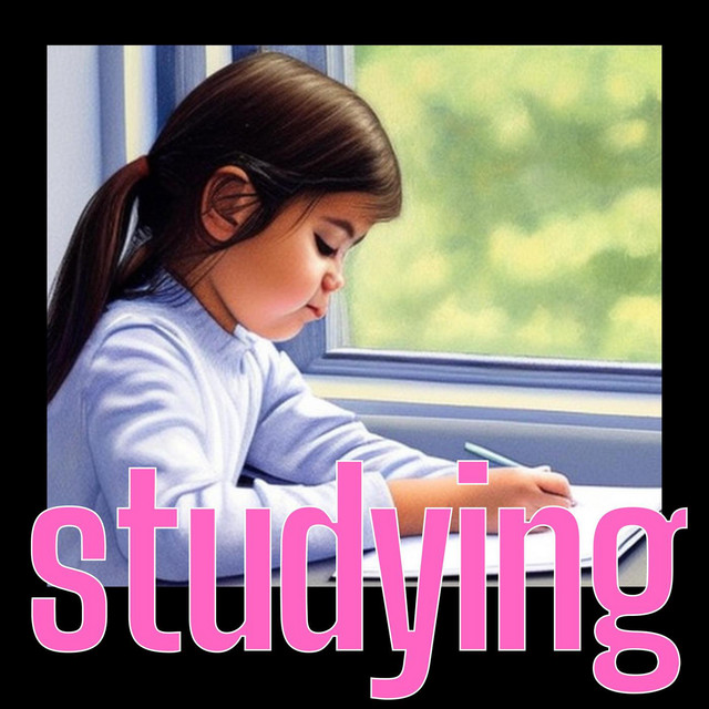Studying cover art