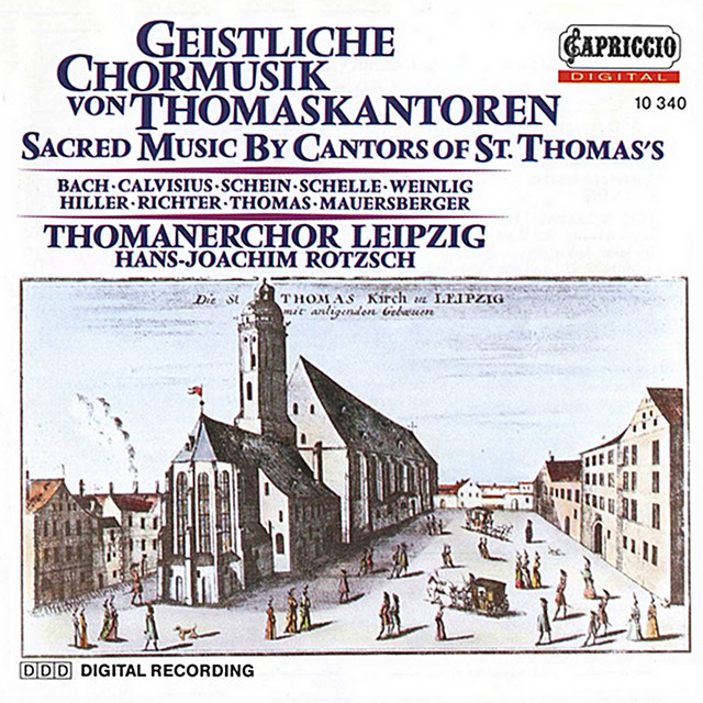 Sacred Music by Cantors of St. Thomas cover