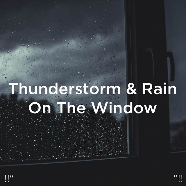 !!" Thunderstorm & Rain On The Window "!! cover art