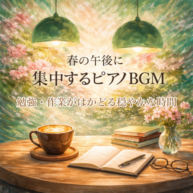 Focus Piano for Spring Afternoon - Calm Music for Study & Work - Album ...