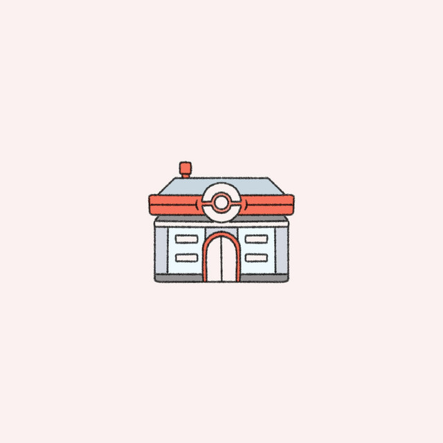 pokémon center (pokémon lofi) cover art