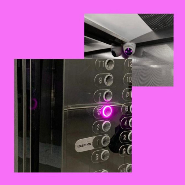 Elevator cover art