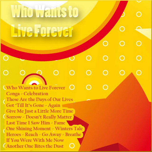 Who Wants to Live Forever cover art