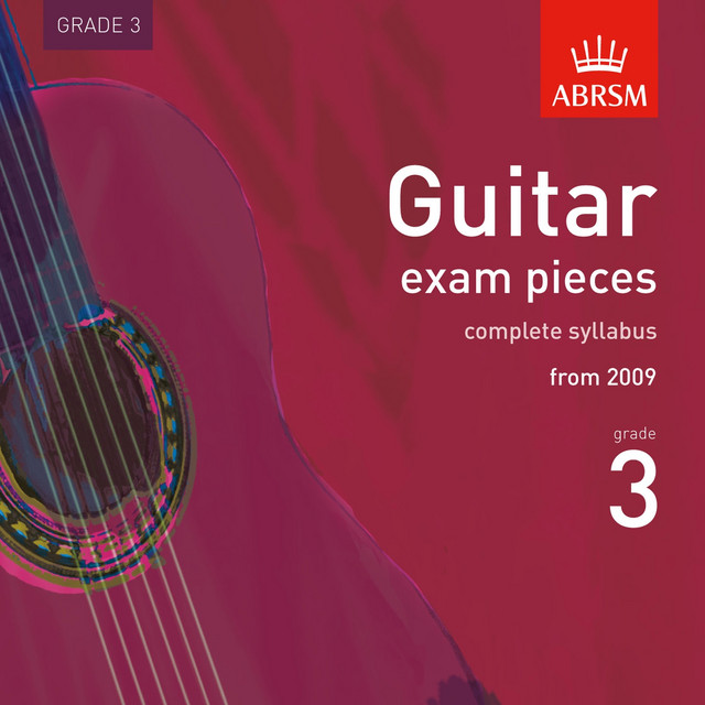 Guitar Exam Pieces from 2009, ABRSM Grade 3 cover art