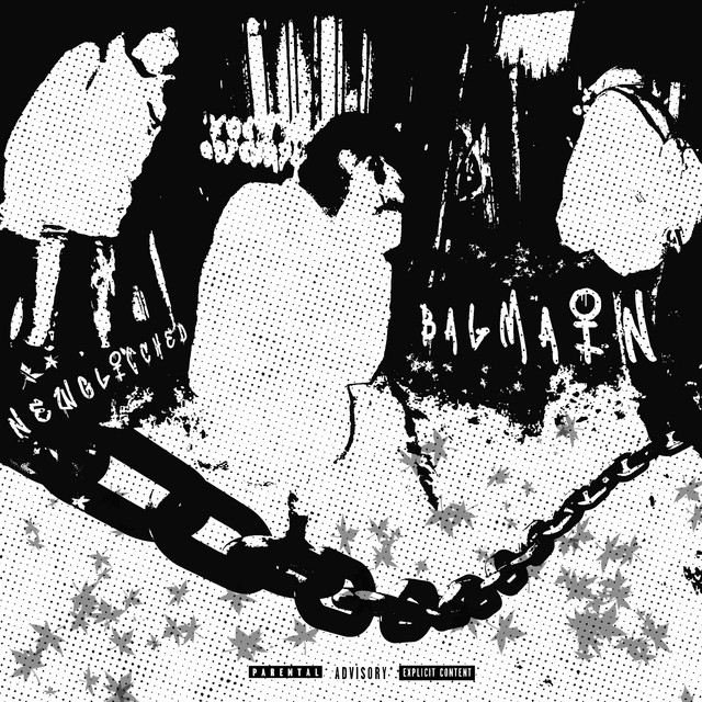 Cover art: Balmain — NEWGLITCHED