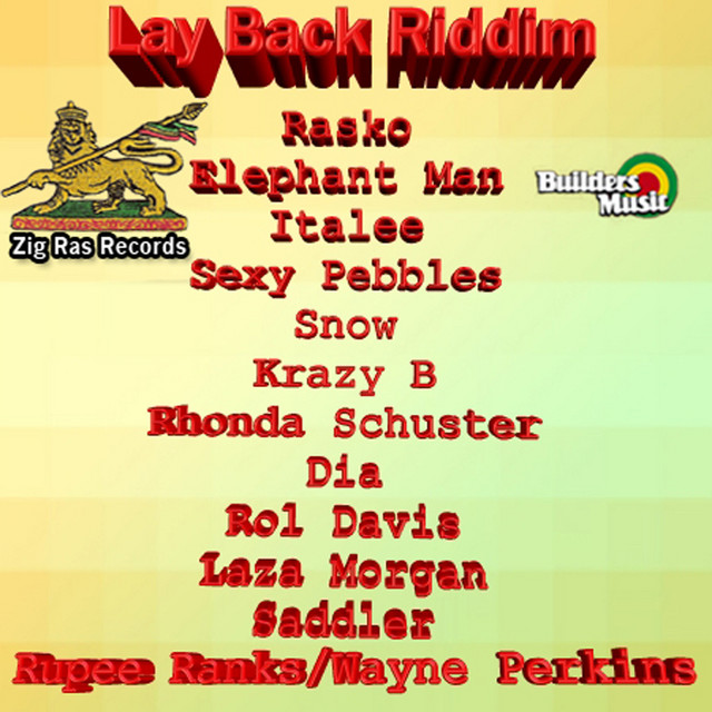Lay Back Riddim cover art