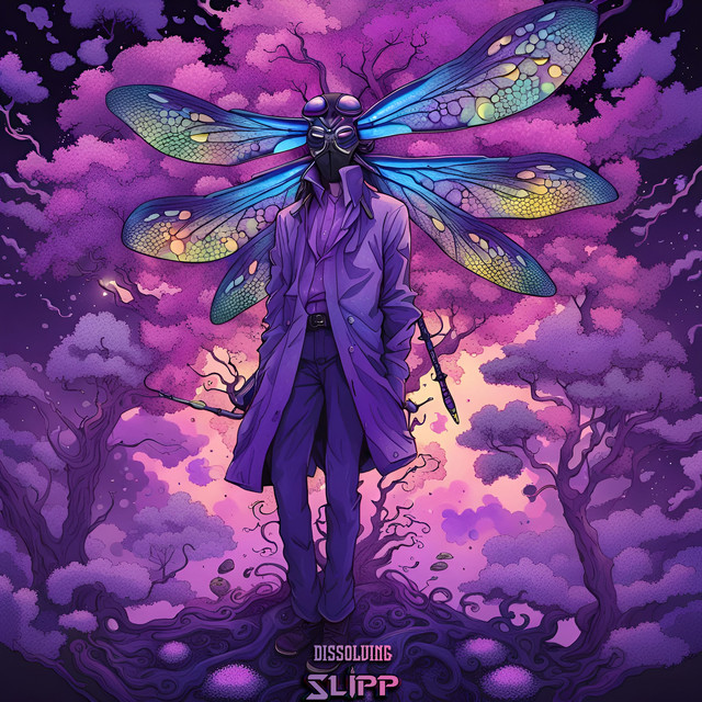 Dissolving cover art