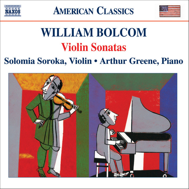 Cover art for Solomia Soroka — Bolcom: Violin Sonatas Nos. 1-4