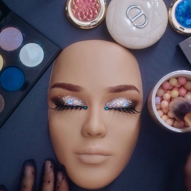 ASMR The Most Satisfying Glitter Makeup Ever cover