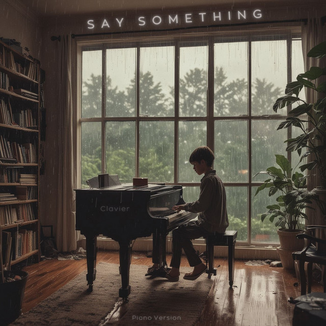 Обкладинка: Say Something - Piano Version — Clavier