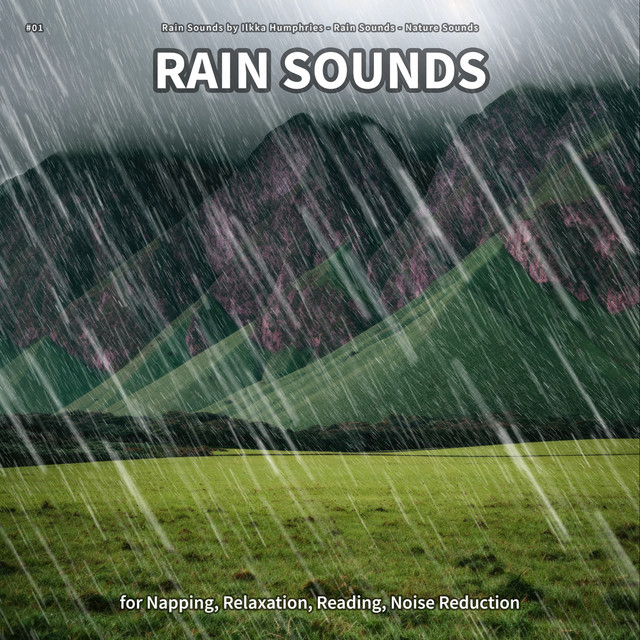 #01 Rain Sounds for Napping, Relaxation, Reading, Noise Reduction cover art