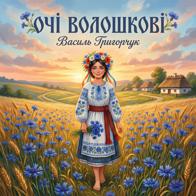 Обкладинка: Очі волошкові — Василь Григорчук