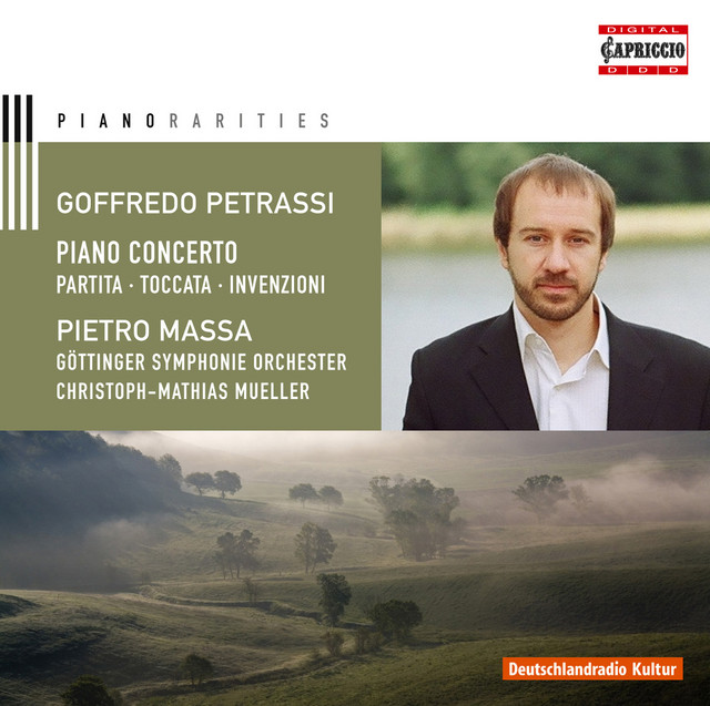 Petrassi: Piano Concerto, Partita, Toccata & Invenzioni cover art
