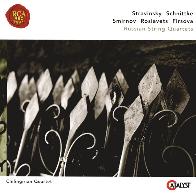 Stravinsky, Schnittke, Roslavets, Smirnov, Firsova: Russian String Quartets cover art