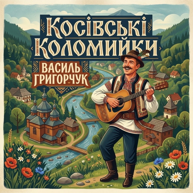 Обкладинка: Косівські коломийки — Василь Григорчук