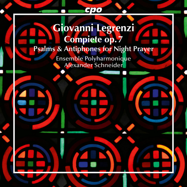 Legrenzi: Compiete con le lettanie & antifone, Op. 7 cover