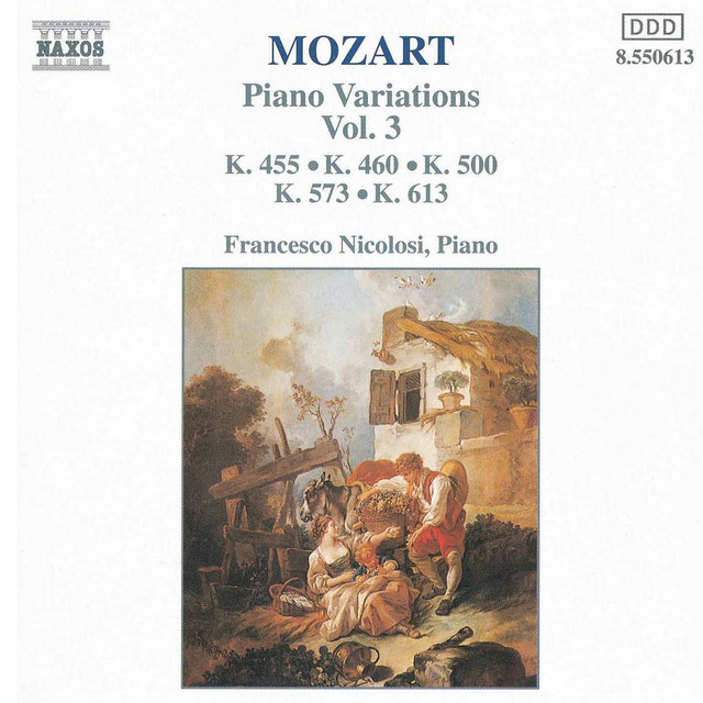 Mozart: Piano Variations, Vol. 3 cover art