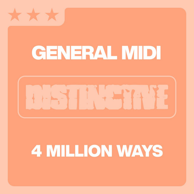 4 Million Ways - General Midi Mix cover art