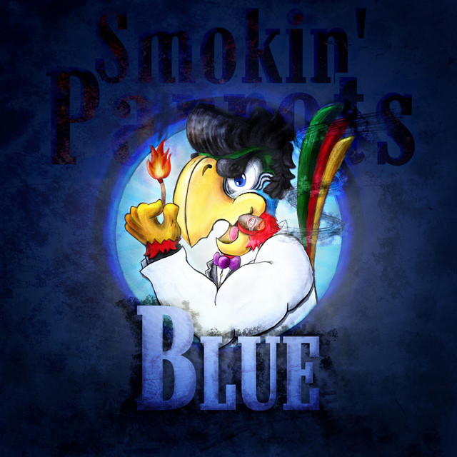 Blue cover