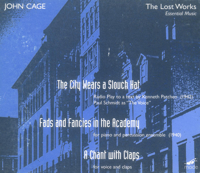 The Complete John Cage Edition Volume 15: The Lost Works cover art
