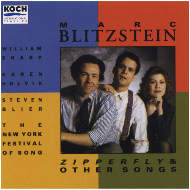 Blitzstein: Zipperfly And Other Songs cover art