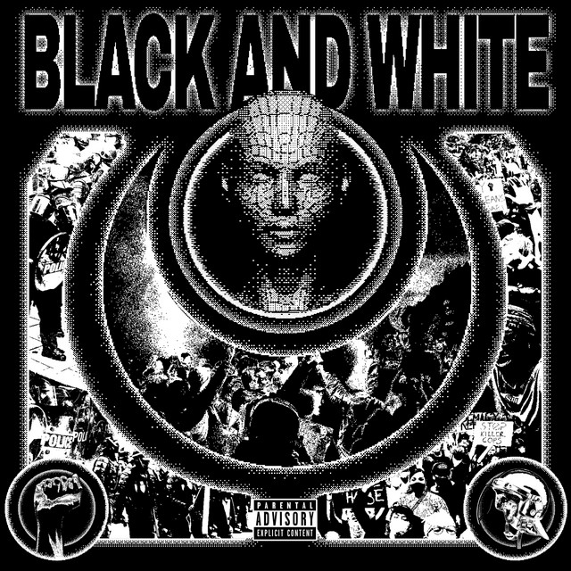black and white cover art
