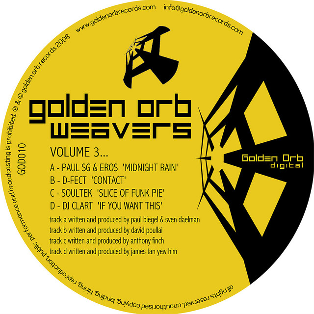 Gold Orb Weavers Vol. 3 cover