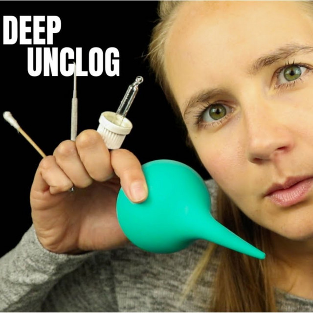 ASMR Deep Cleaning & Unclogging Your Ears cover art