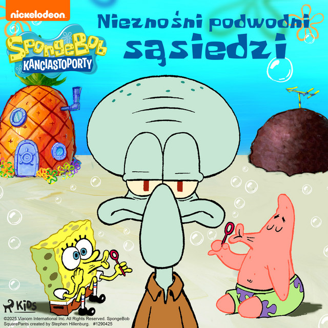 SpongeBob Kanciastoporty – Nieznośni podwodni sąsiedzi cover art