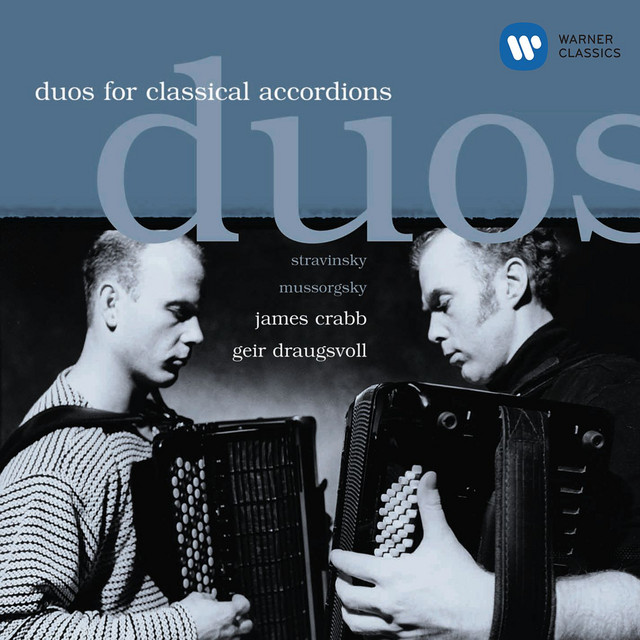 Russian music arr arranged for two accordions cover art