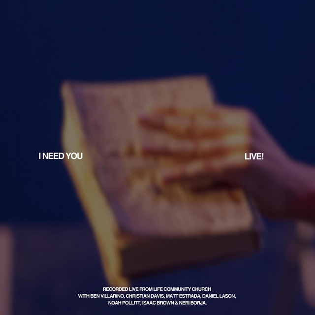 I Need You - Live (Spontaneous) cover art