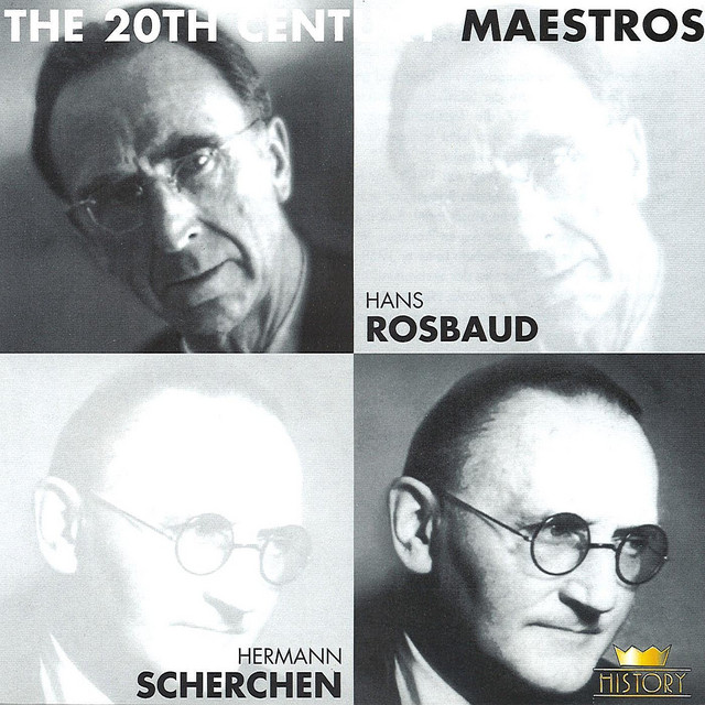 Hans Rosband & Hermann Scherchen cover art