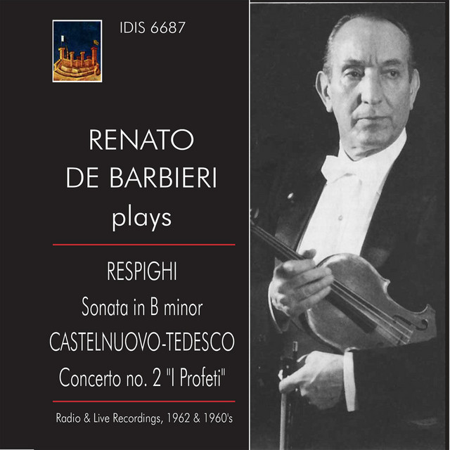 Violin Concerto No. 2, Op. 66 I profeti: II. Jeremiah. Espressivo e dolente (Live) cover art