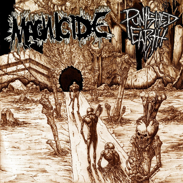 Magnicide / Punished Earth Split cover