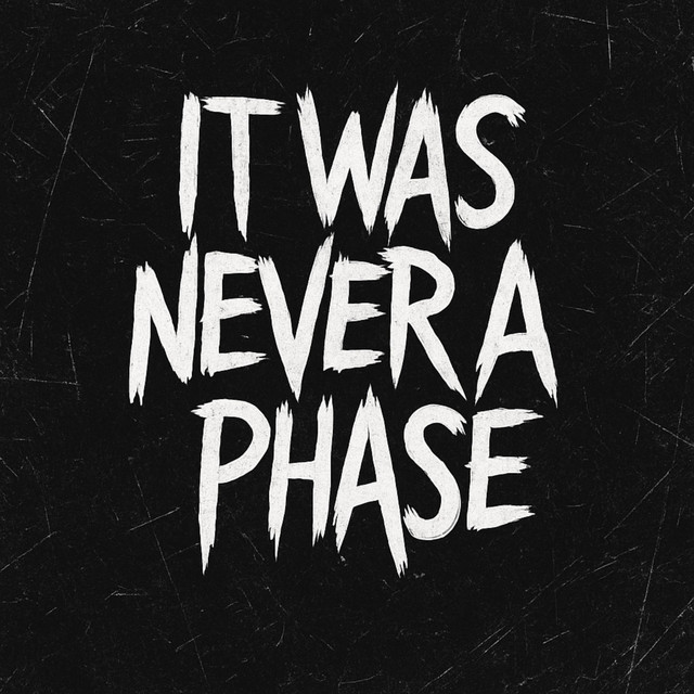 IT WAS NEVER A PHASE cover art