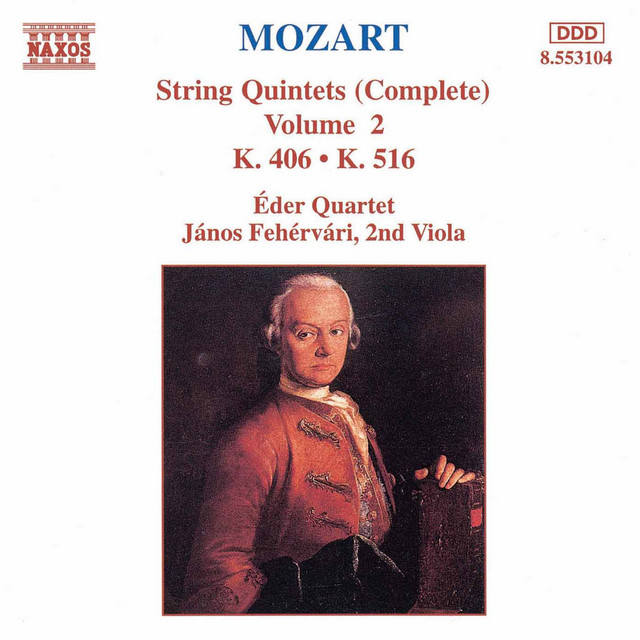 String Quintet No. 2 in C Minor, K. 406: II. Andante cover art