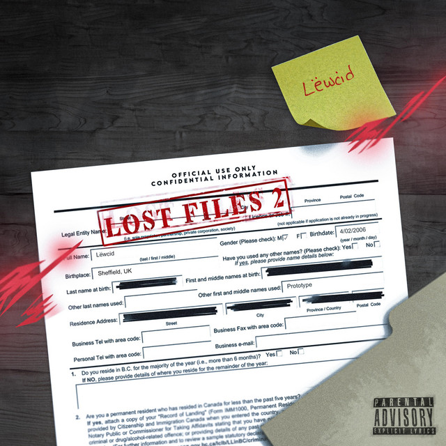 LOST FILES 2 cover art