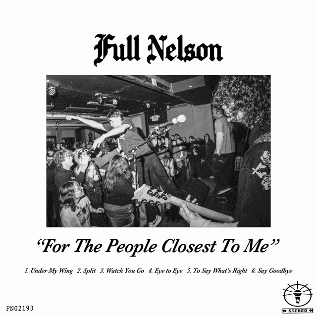 For The People Closest To Me cover art
