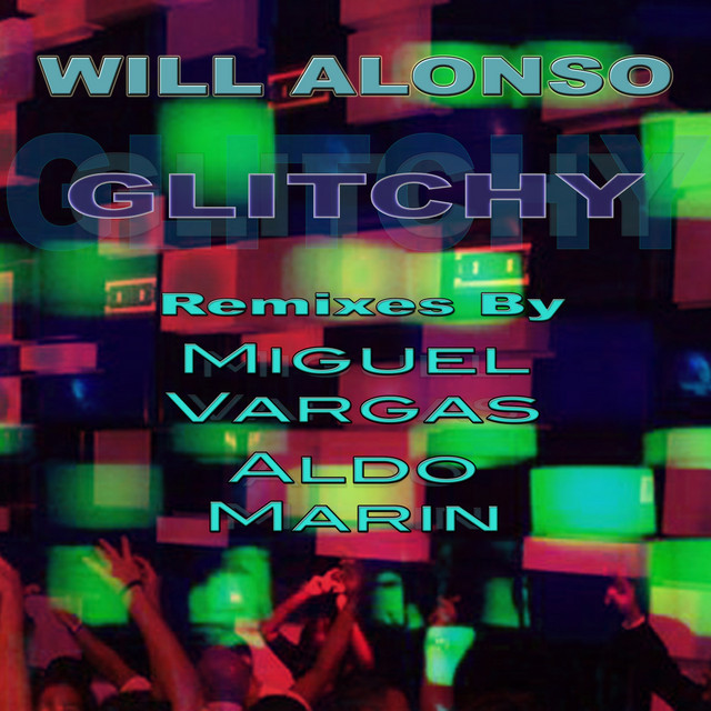 Glitchy cover art