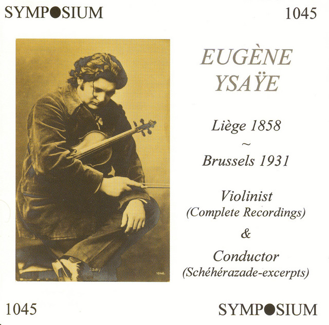 【入手困難】Eugene Ysaye【貴重】 Eugen Ysaye (1912-1919) - Album by Eugène Ysaÿe | Spotify