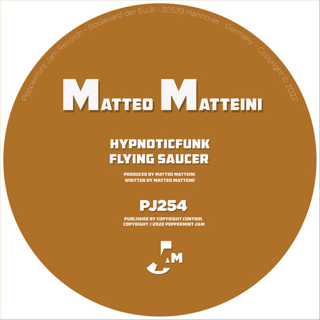 Hypnoticfunk, Flying Saucer cover art